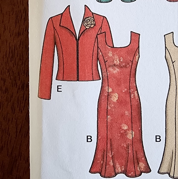 Simplicity sewing pattern dresses & jackets suiting #4014, sz: 10-18, NEW! - Picture 7 of 15